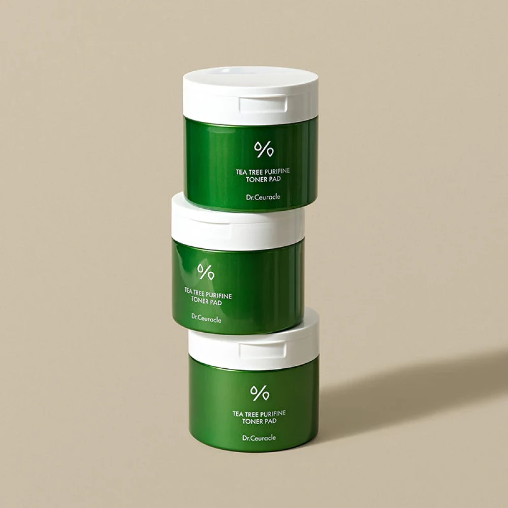 Dr. CEURACLE Tea Tree Purifine Toner Pad 60шт - Тонізуючі пади з екстрактом чайного дерева - фото №7 Dr. CEURACLE Tea Tree Purifine Toner Pad 60шт - Тонізуючі пади з екстрактом чайного дерева - фото №7